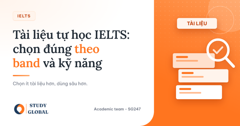 Cover bài tài liệu tự học IELTS