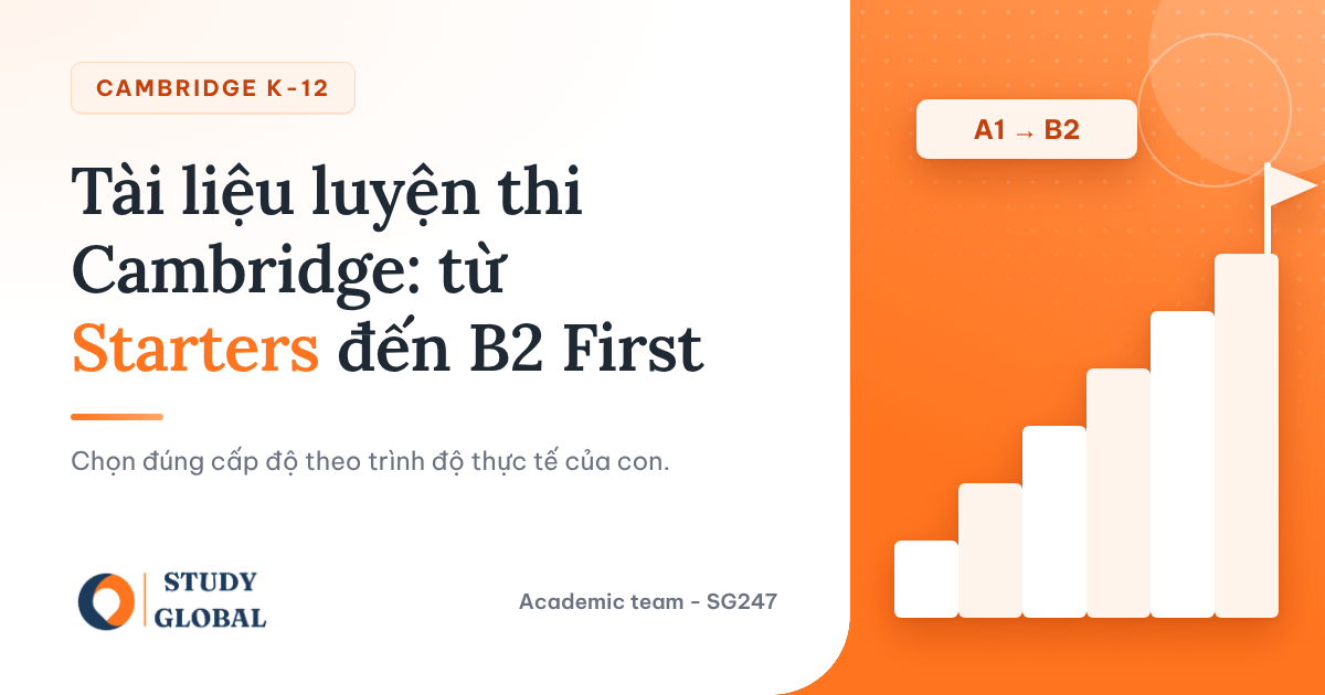 Cover bài tài liệu luyện thi Cambridge