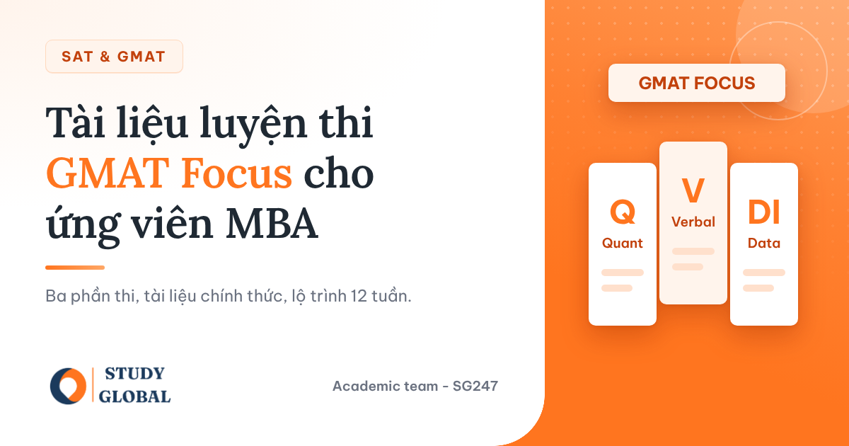 Cover bài tài liệu luyện thi GMAT Focus