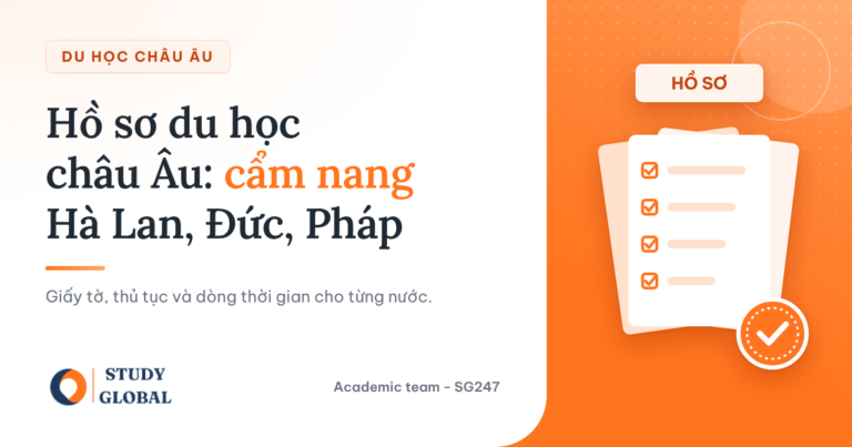 Cover bài hồ sơ du học châu Âu
